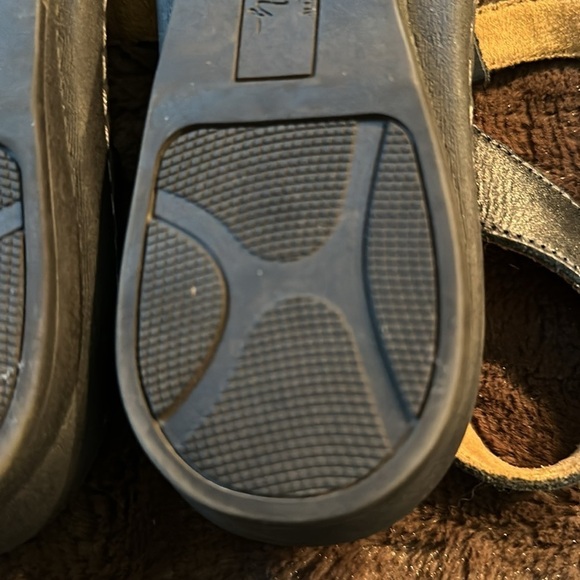 NATURAL SOLE by NATURALIZER Barroll Black Sandal Sz 8W - Picture 11 of 13